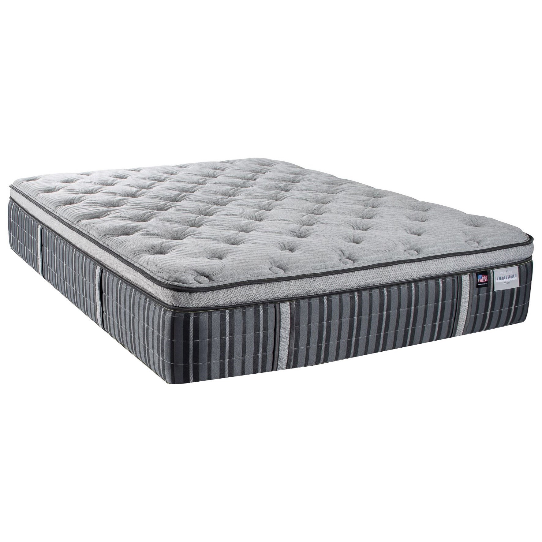Therapedic Bravura Interlude PT 185501 King Plush Pillow Top Pocketed Coil Mattress Factory